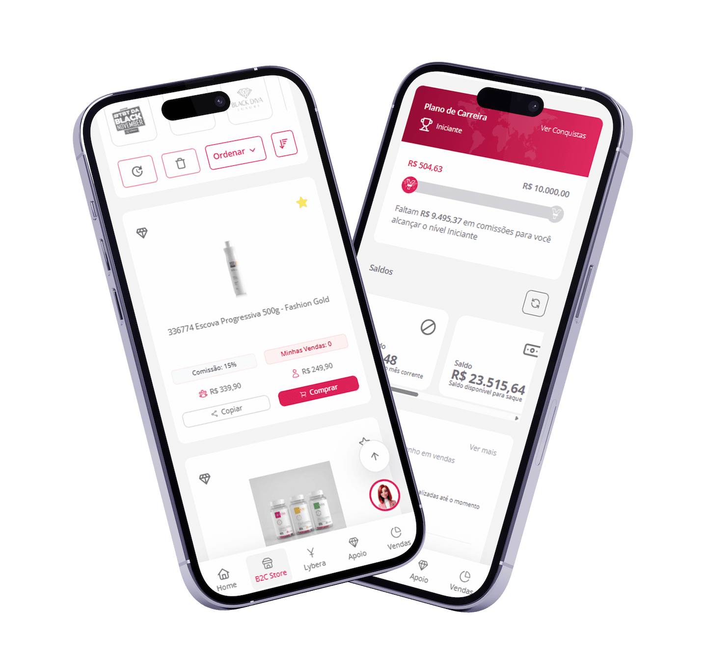 Imagem de smartphone Brasil influencer